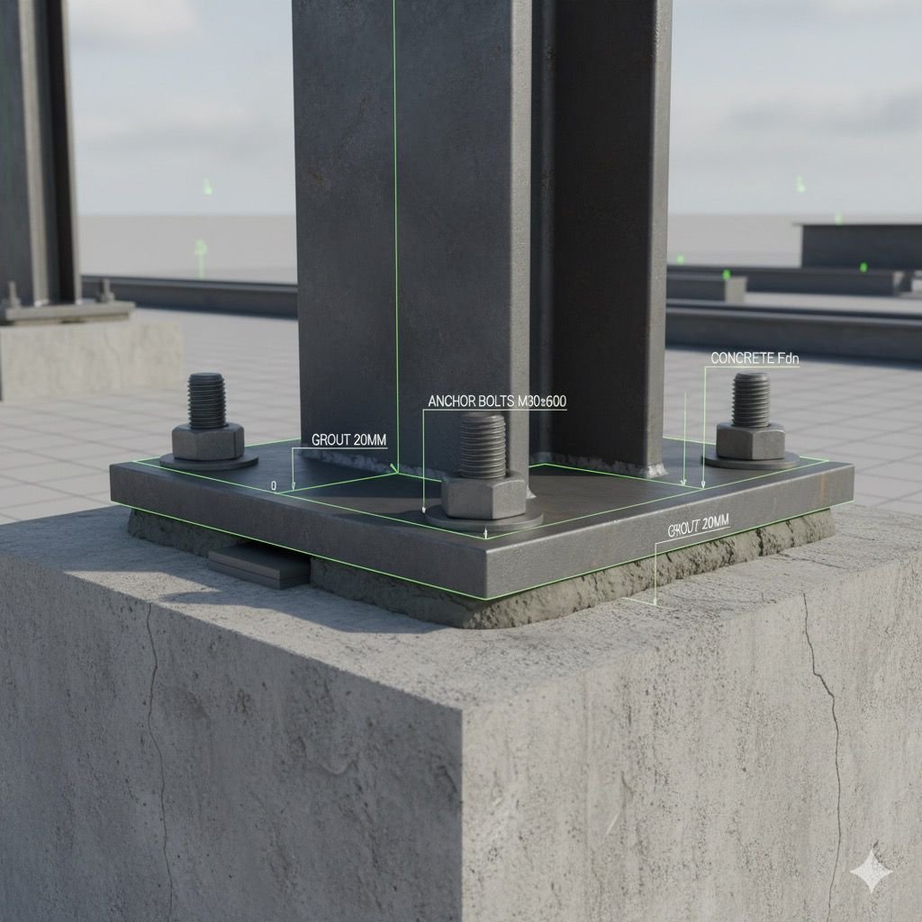 Base Plate Connections
